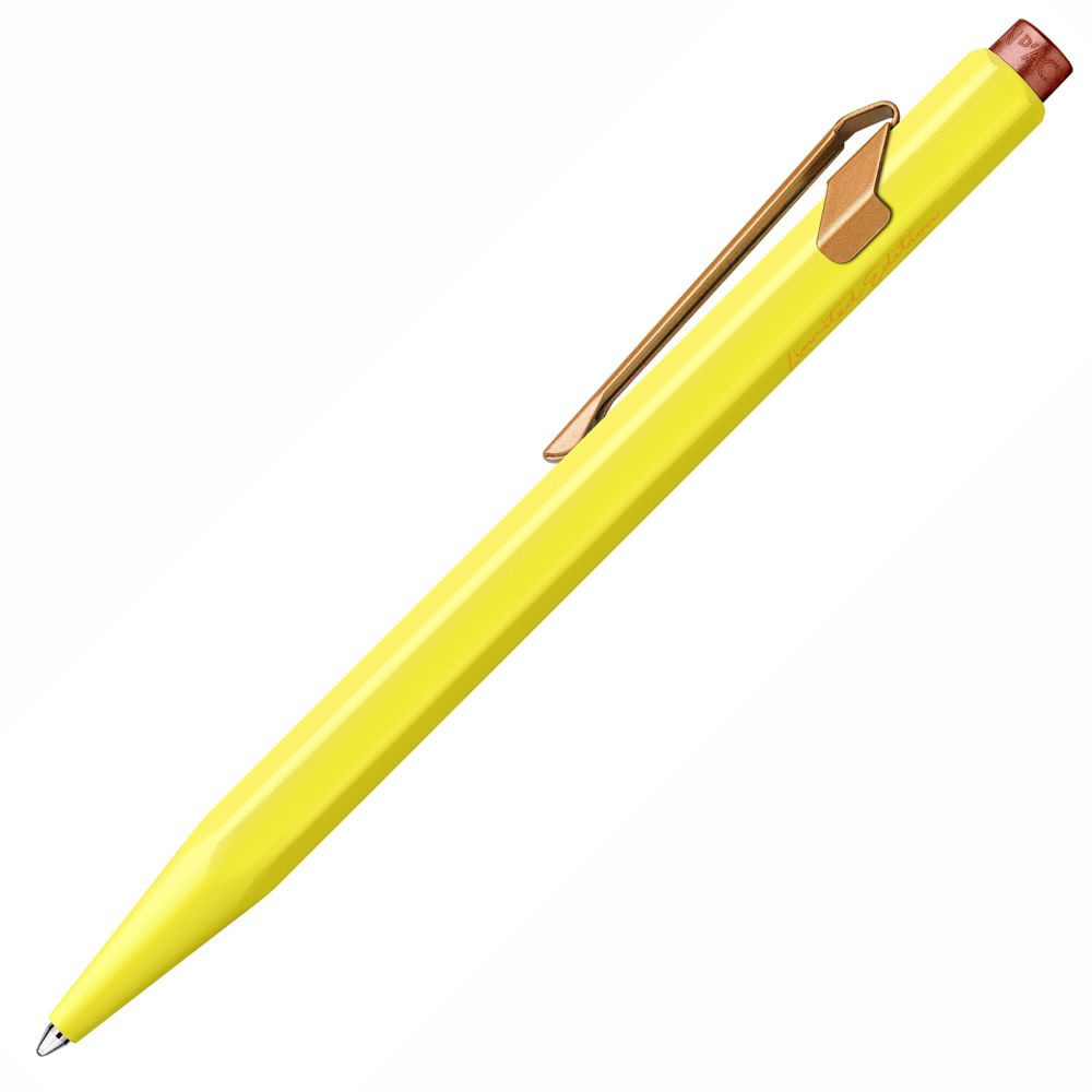 Caneta Esferográfica Caran d'Ache 849 Claim Your Style Canary Yellow Edição Limitada